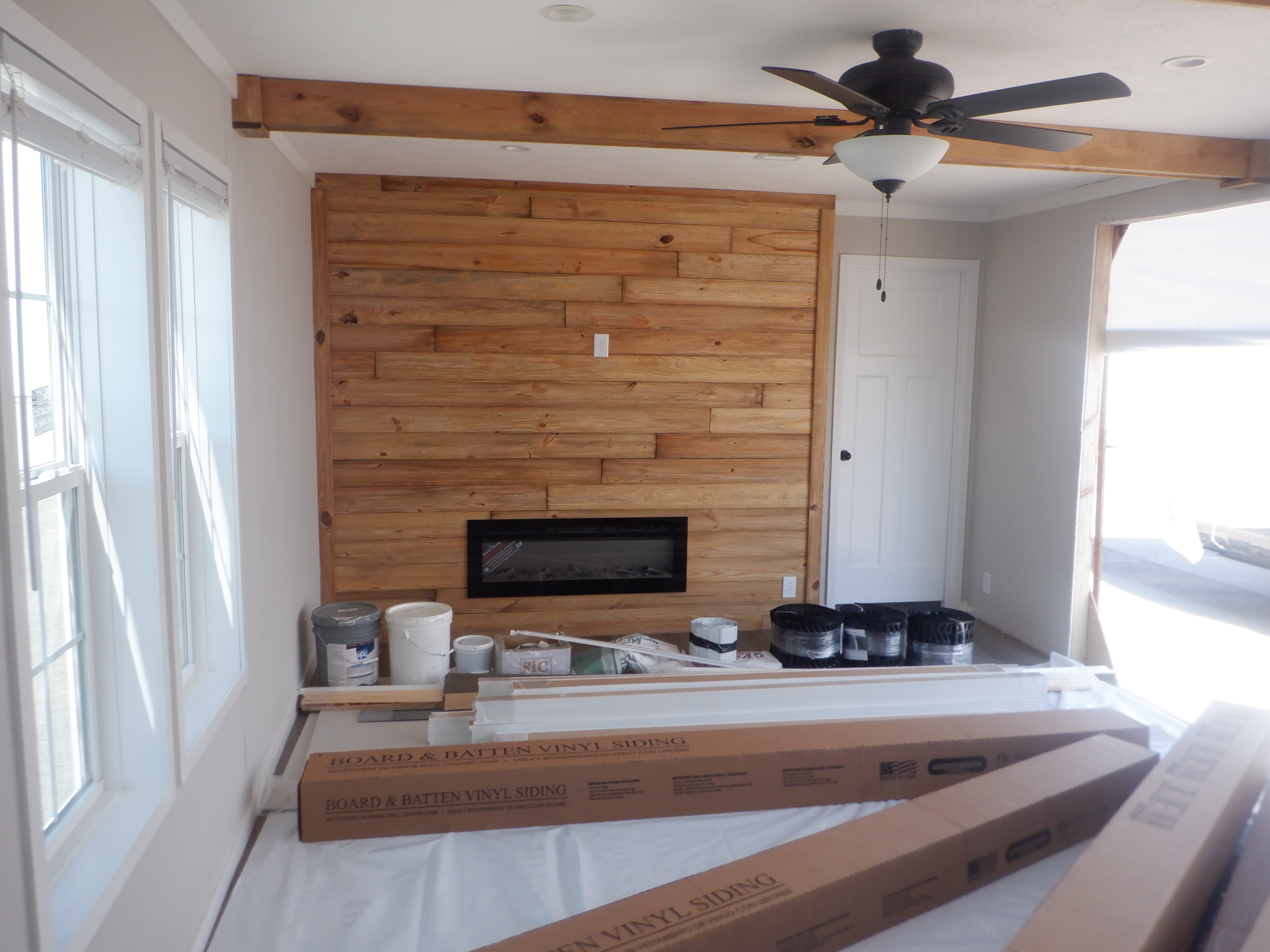 Flagstone living room